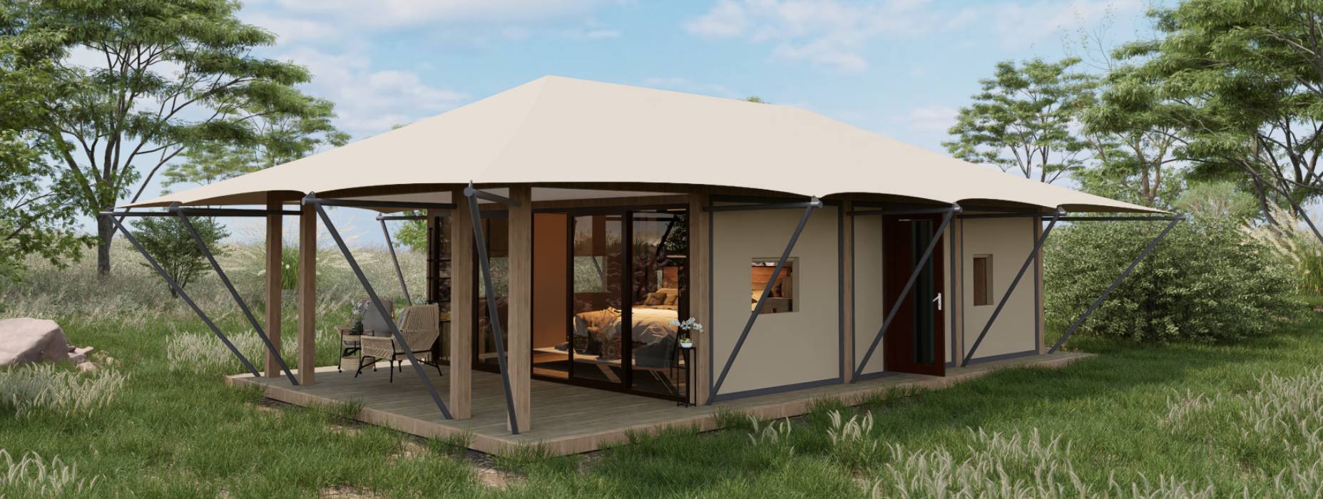 浪卡子县户外酒店帐篷厂家